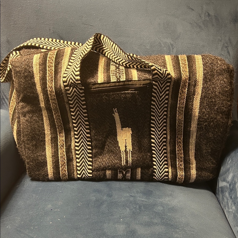 Stylish Black and Tan Men's Bag